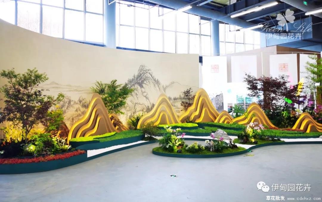伊甸园花卉夺得上海花博会“组合造景”金奖!